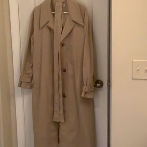 NWOT- Asos petite VERY Oversized Trench Coat